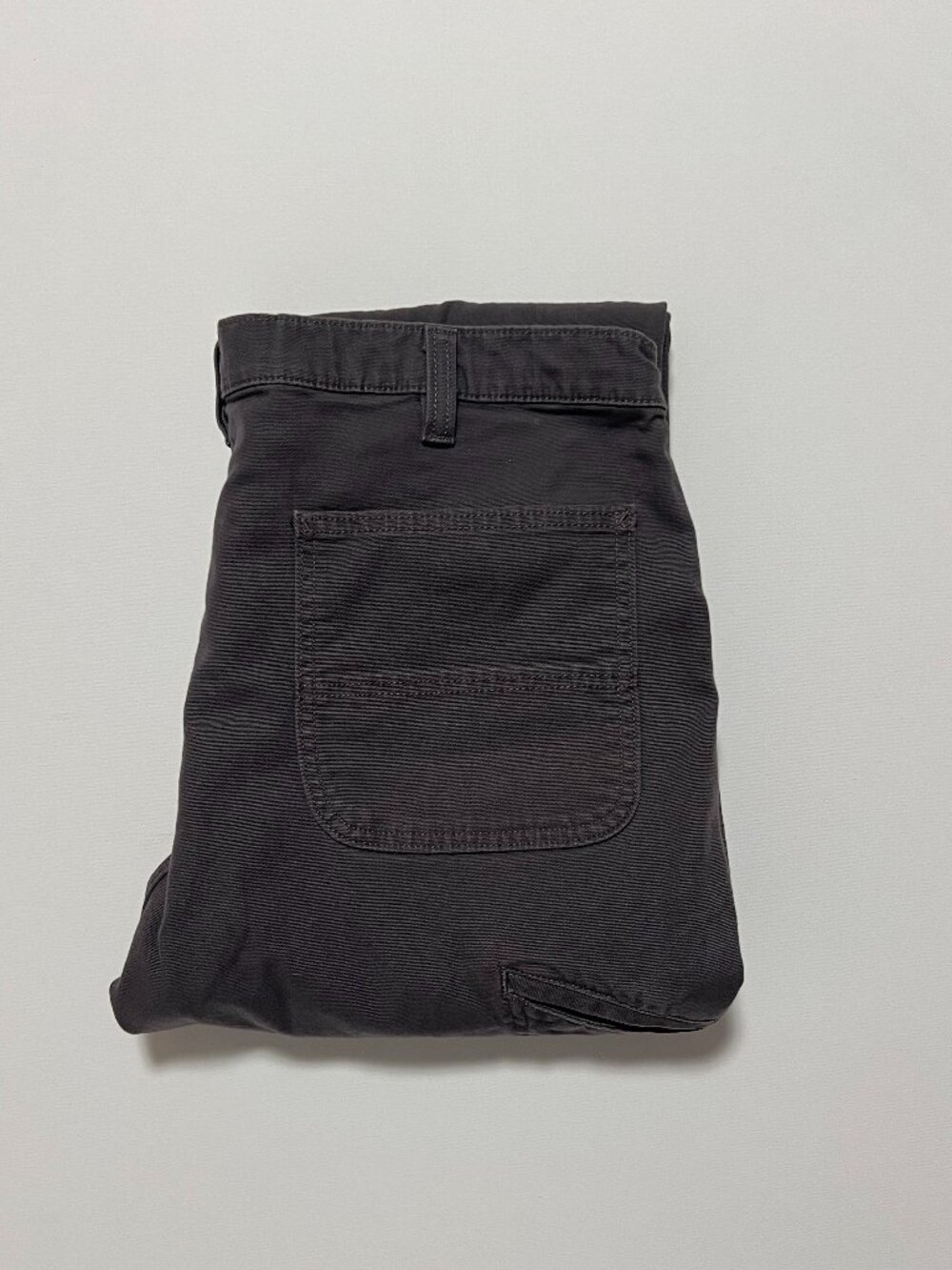Carhartt Relaxed Straight Fit Jeans Utility Work Gray Pants Men's size 38x34